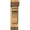 Ekena Millwork Olympic Slat Smooth Bracket w/ Offset Brace, Western Red Cedar, 5 1/2"W x 16"D x 20"H BKT0604X16X20OLY06SWR - alternate 2
